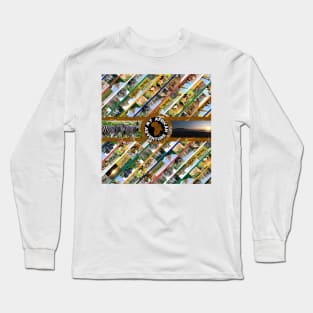 My African Adventure Wildlife Collage Long Sleeve T-Shirt